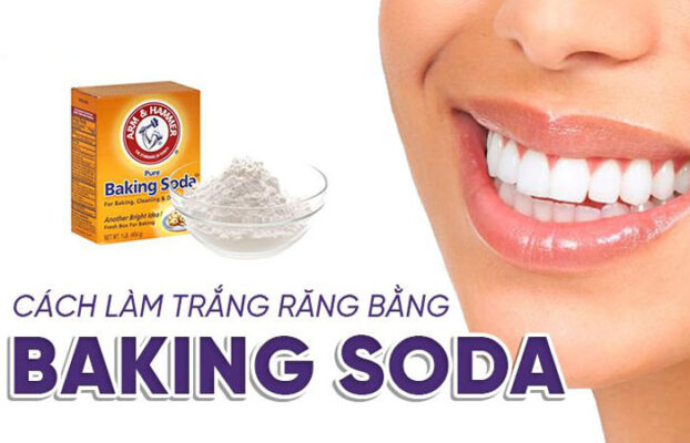 cach lam trang rang bang baking soda