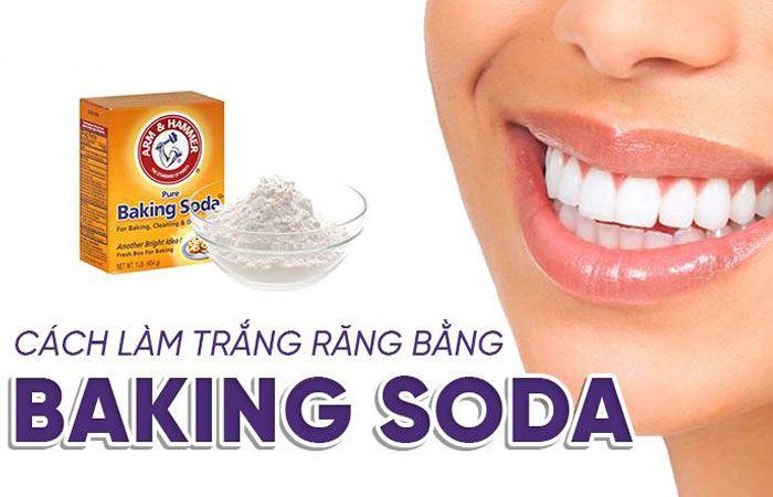 cach lam trang rang bang baking soda
